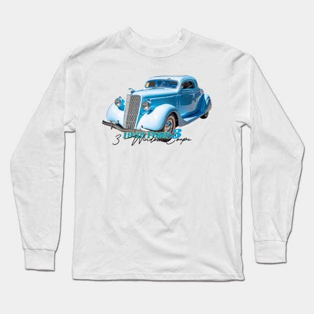 1935 Ford 3 Window Coupe Long Sleeve T-Shirt by Gestalt Imagery